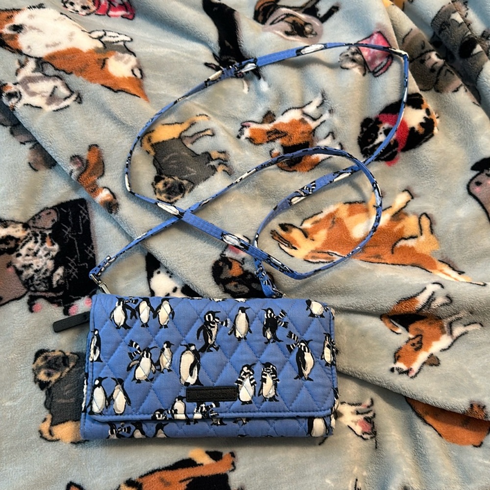 Vera Bradley crossbody wallet